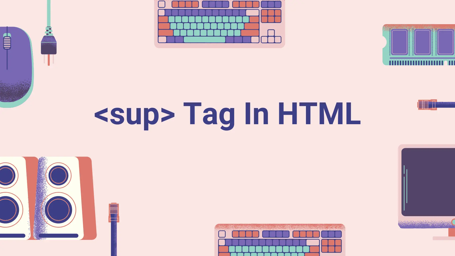 تصویر مقاله آموزش تگ sup در html
